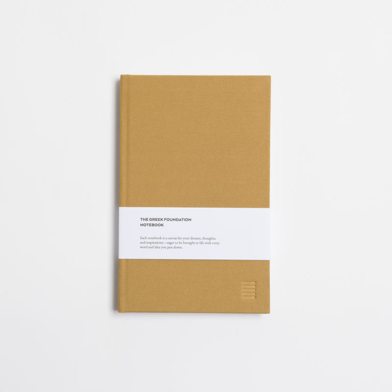 The Greek Foundation Notebook (Mustard)