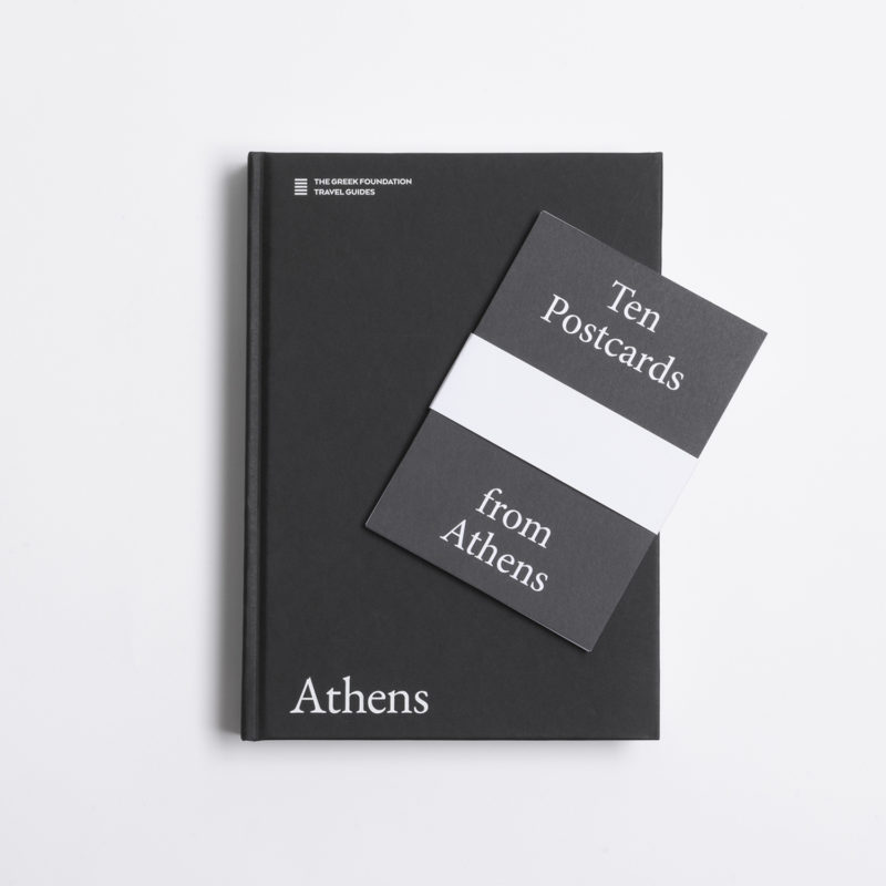 Athens Travel Guide + Ten Postcards (Set)